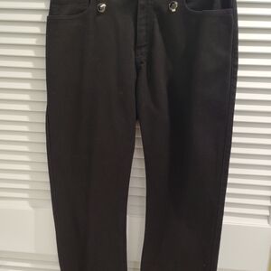 Fendi Women's Black Boot Cut Jeans